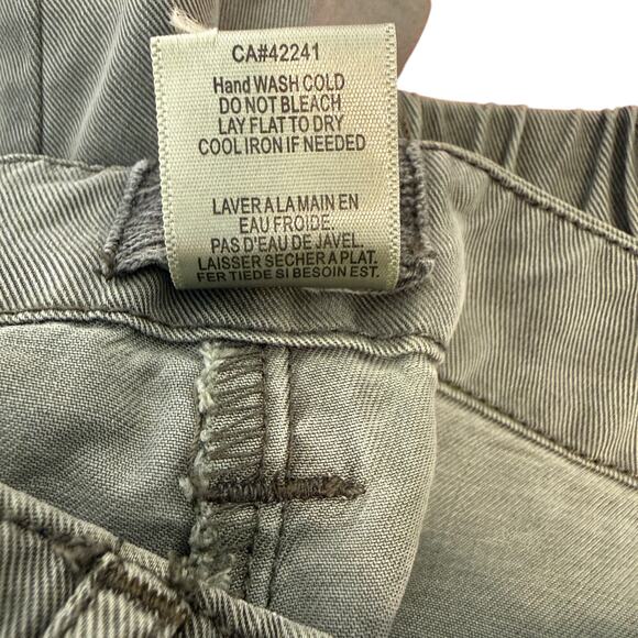 Young Fabulous & Broke Jogger Pants | Army Green Utility Studded | Size M - Picture 7 of 10